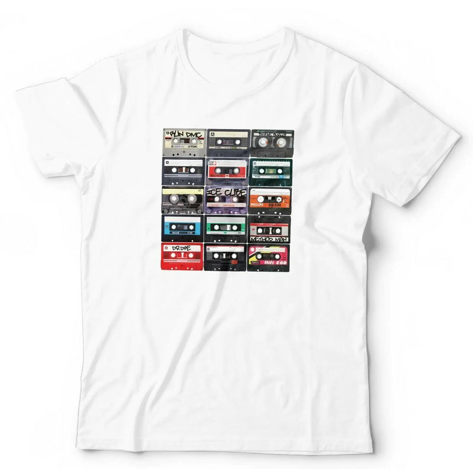 Hip Hop Mix Tapes T Shirt Kids Old School B Boys Turntable Music