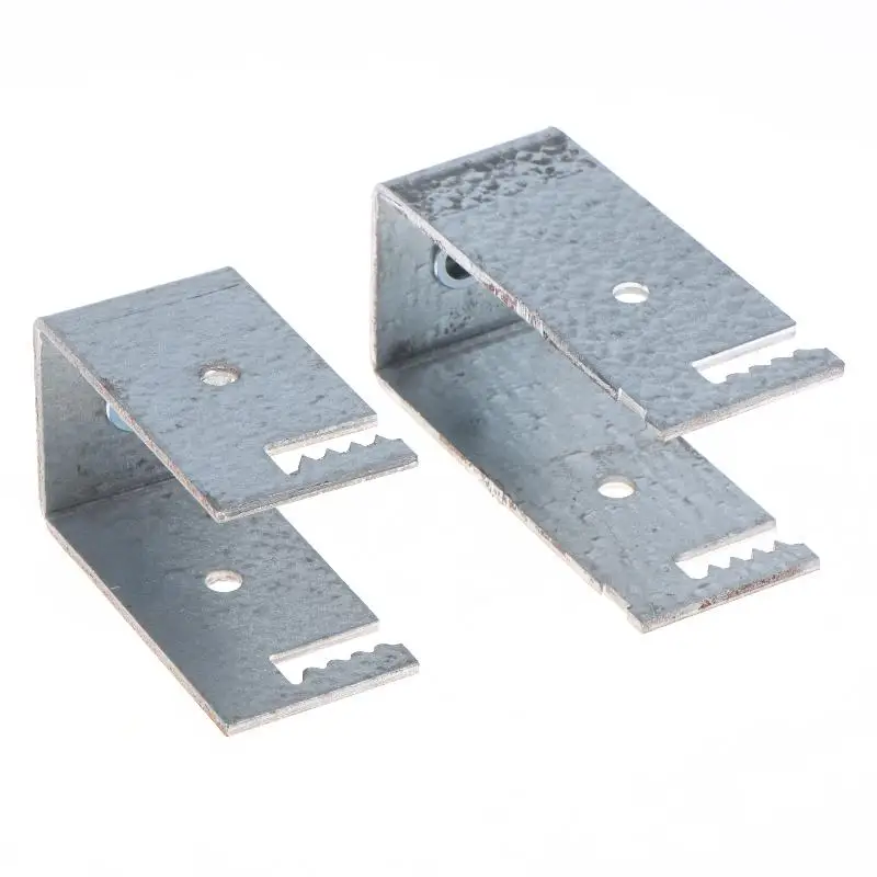 PSI U-Clamp Steel Solar Panel Mounting Bracket No Drilling Required Easy Install Heavy Duty for Carport & Shed Roofs