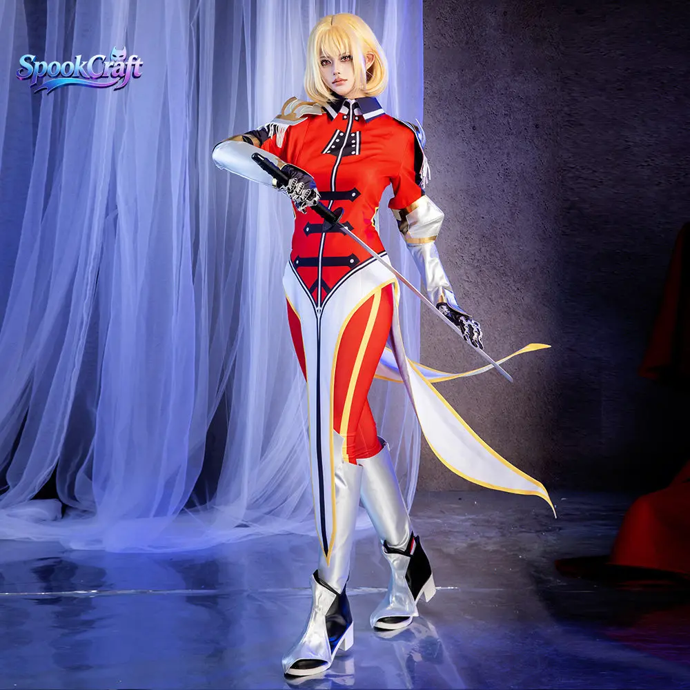 New Solo Leveling Cha Haein Full Set Women Cosplay Costume Custom Size Available Anime Game Role Play Outfit view 3