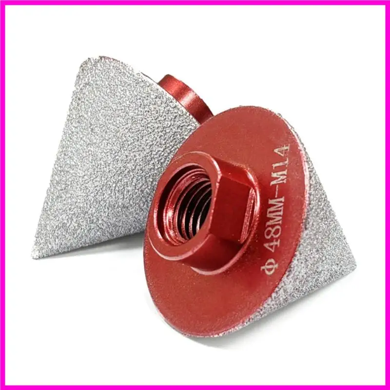 57BE M14 Diamonds Chamfer Bits 48mm قطر الطحن القاطع الفتحة الرخام الخرسانة