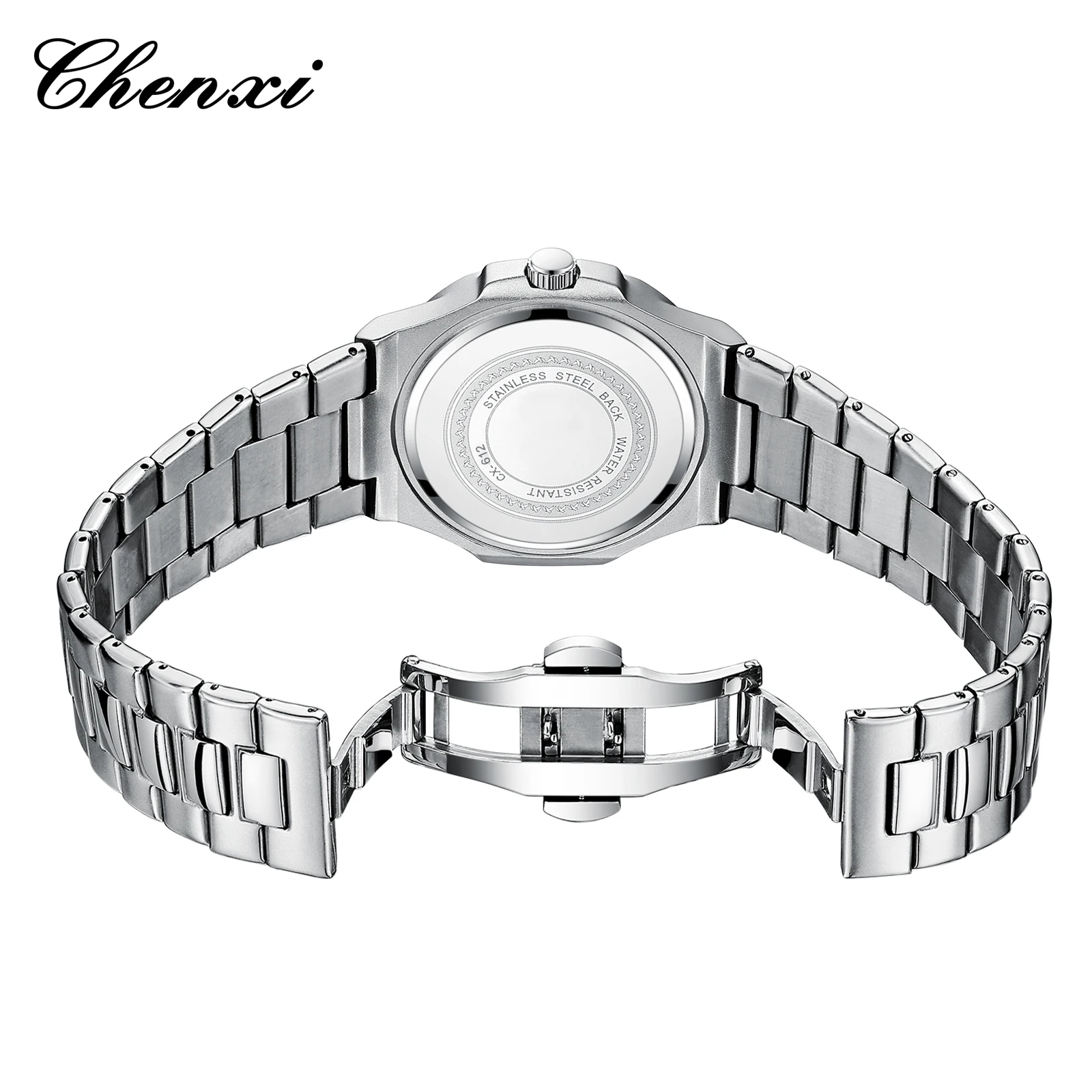 CHENXI Men Watches High Quality Waterproof Quartz Wristwatches Stainless Steel Calendar Watch For Man Minimalist Casual