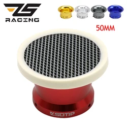 ZS Racing Universal 50mm Air Filter with Net Motorbike Wind Cup Horn Cup For PE28 30mm PWK 21 24 26 28 30mm Motorcycle Carbs