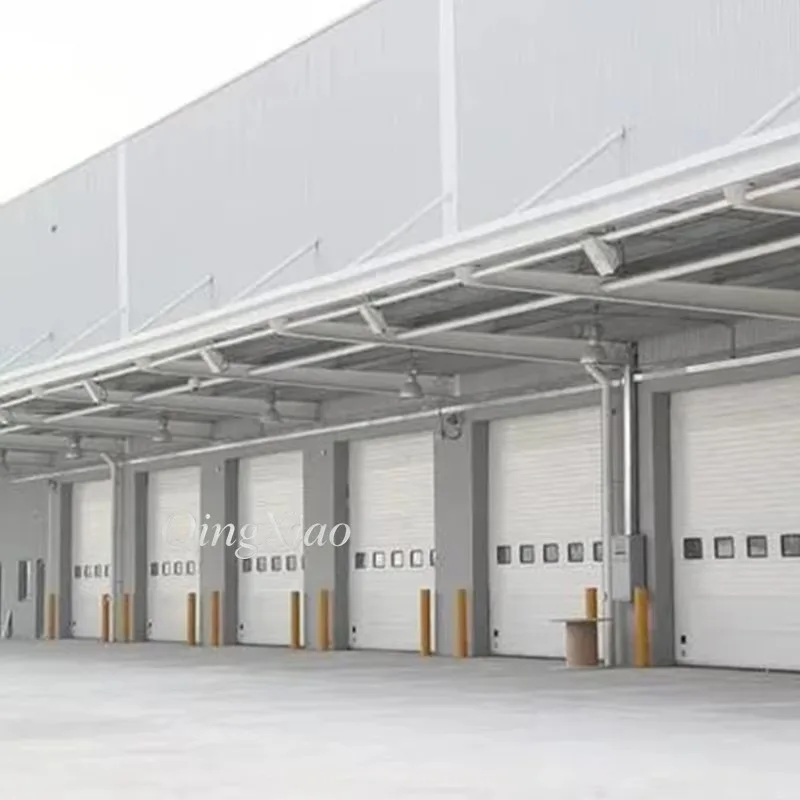 Thermal Insulated Dustproof Anti Theft Vertical Industrial Warehouse Door For Factory Processing Workshop Sturdy Practical