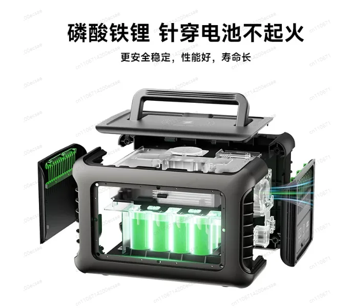 Camping Emergency Power Supply R600 Portable Power Station 600W Solar Generator