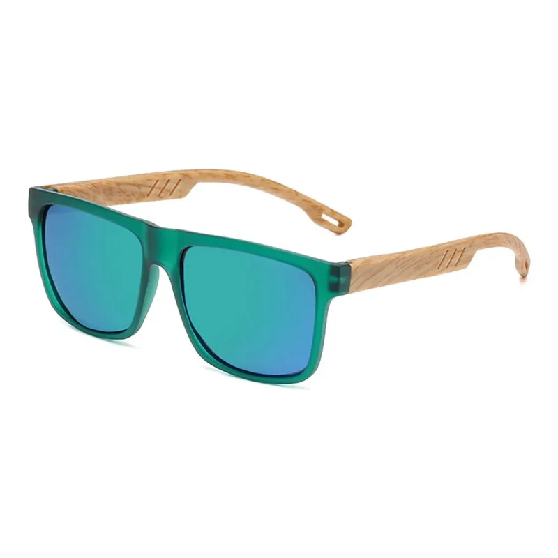 Retro UV-proof Bamboo Sunglasses Retro Classics Square Sunglasses For Women Men Fashion Vintage Frame Sunglasses image 5