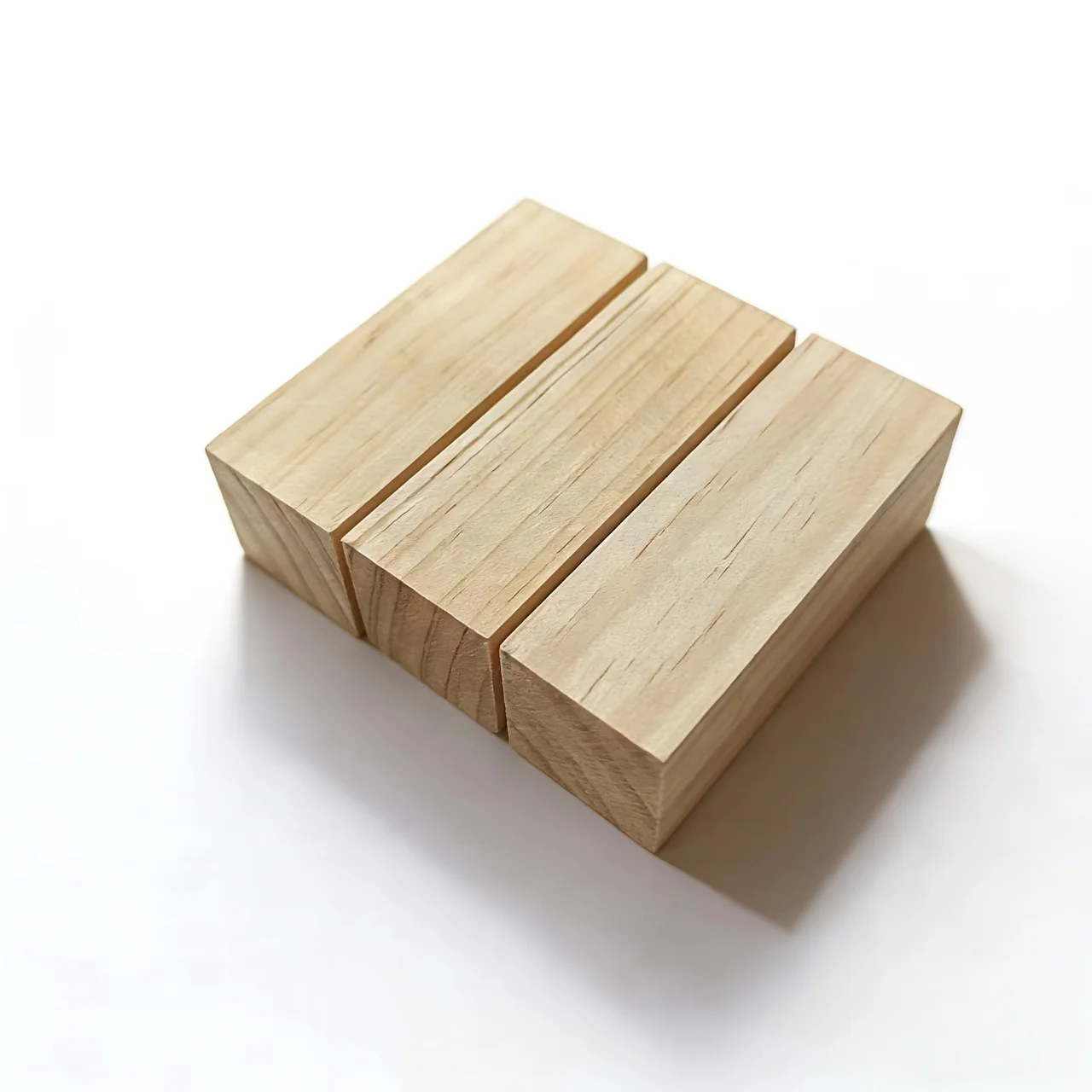 3Pcs Unfinished Soft Basswood Carving Blanks for Pyrography,DIY Craft Supplies for Beginner Woodworking Handmade Art