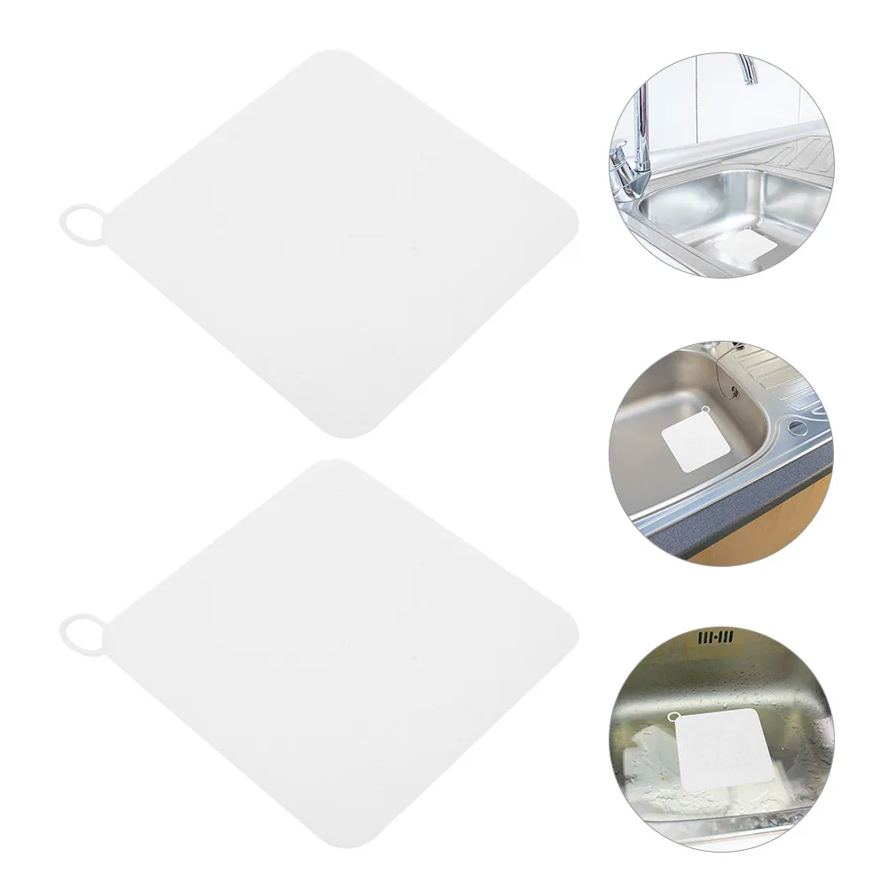 

2 шт. Нежные, безопасные для кожи силиконовые заглушки для слива, подходят для всех раковин, душевых кабин, ванн, напольных сливов, предотвращают засоры, крышки для канализации и унитазов