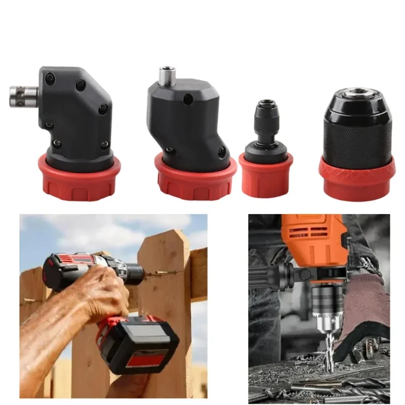 Schnellwechsel-Bohrfutteradapter für 6,35mm Schaft Bürstenloser Akku-Bohrschrauber Umrüstwerkzeug-Teile – Detail 1