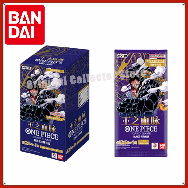

Оригинальные цельные карты Bandai TCG, коллекционная игра PTCG, упрощенная китайская OPC10, пакет для пополнения карт King's Bloodline