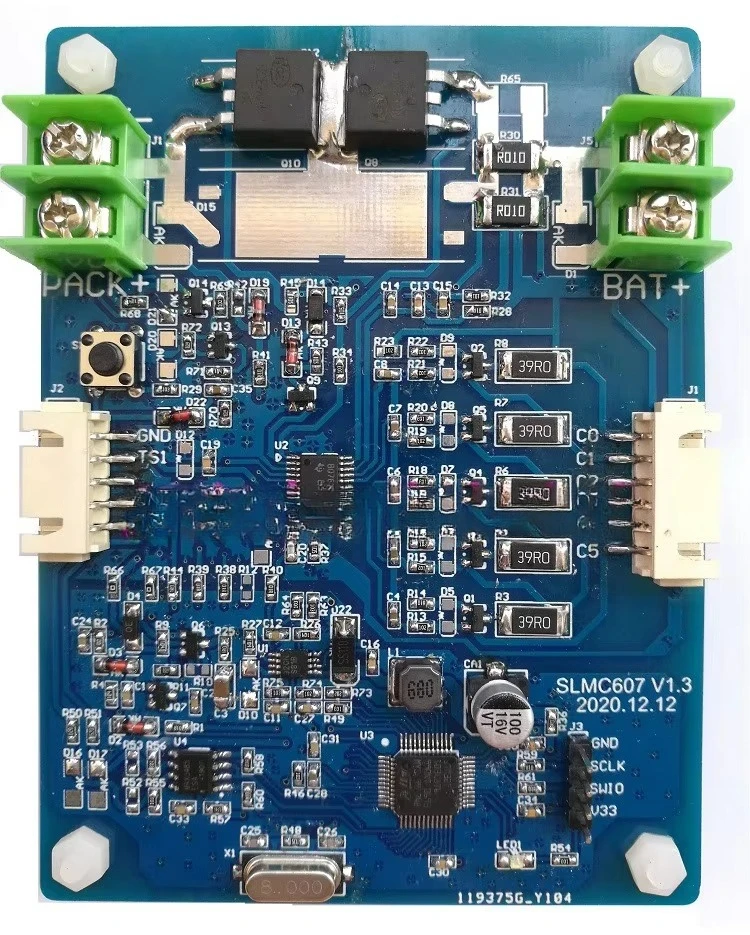BMS Lithium Battery Management System Development Board Bq76920 Lithium Battery Protection Board 3 to 5 Series Development Board