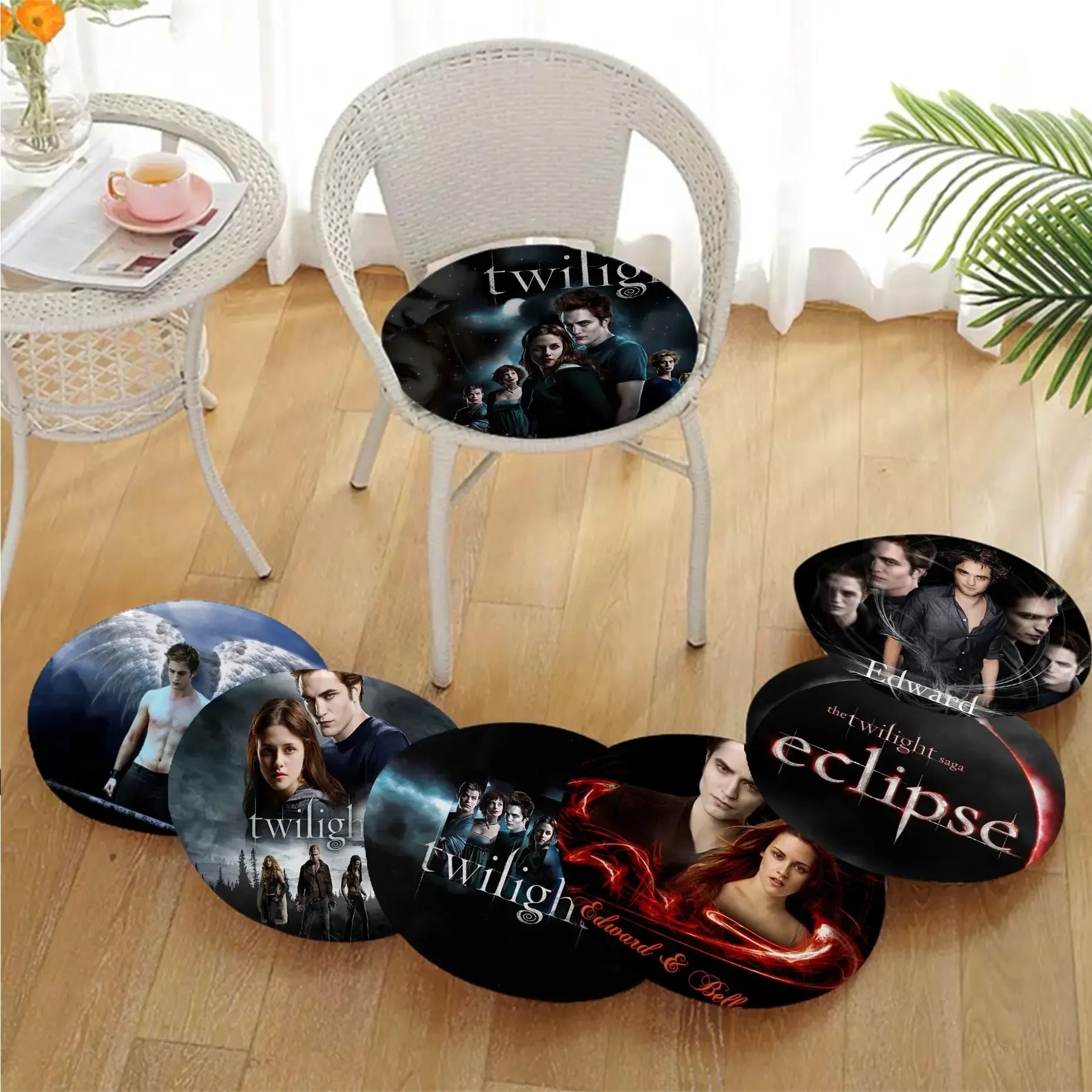 Twilight Cushion Mat Square Seat Cushion Office Dining Stool Pad Sponge Sofa Mat Non-Slip Seat Mat