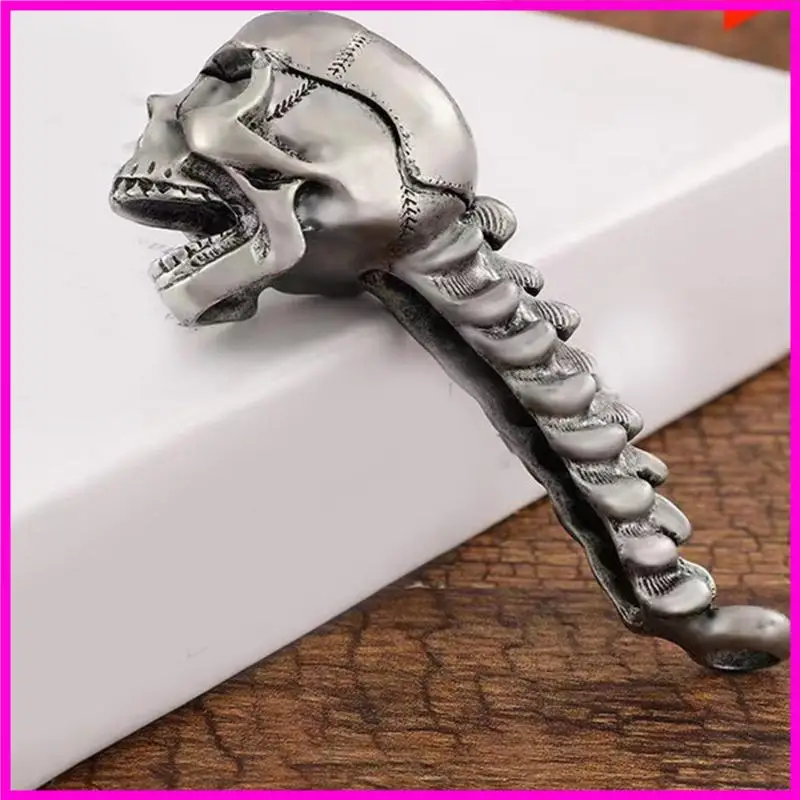 

57BE Multifuntional Skull Aluminum Alloy Opener for Beer Bottles Kitchen Tool