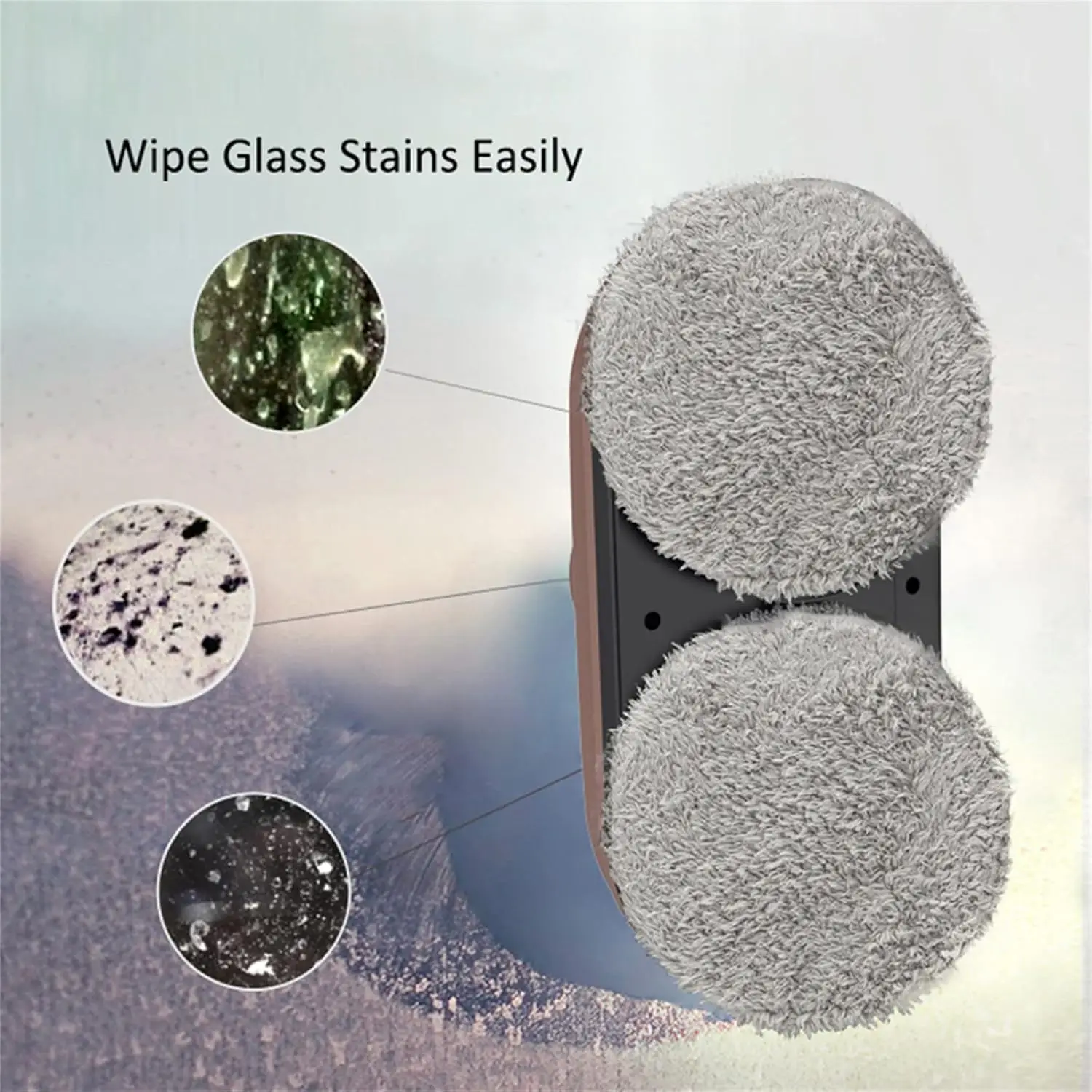 Window Cleaning Mop Pad 188 168 198 388 High Quality Sweeping Robot, Universal Circular Mop Cloth Vacuum Cleaner Accessories