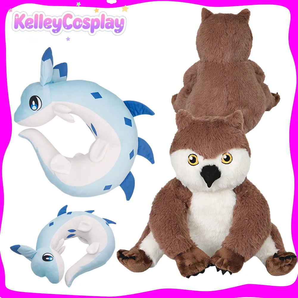 يجلس الطفل البومة أفخم دمية شليت أفخم الدمى لعبة Pal Fantasy World جميلة لينة محشوة لعب الاطفال هدايا عيد الميلاد عيد الميلاد #1