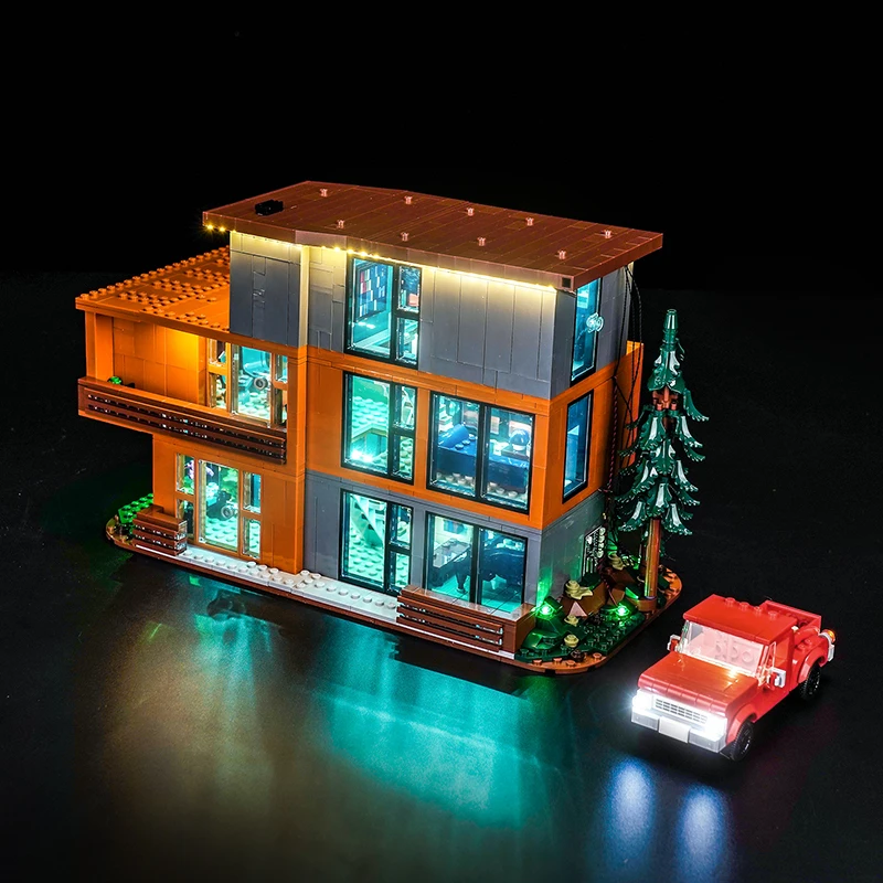 Vonado 5V LED lighting 21354 set suitable for Twilight The Cullen House building block gift (excluding building blocks)