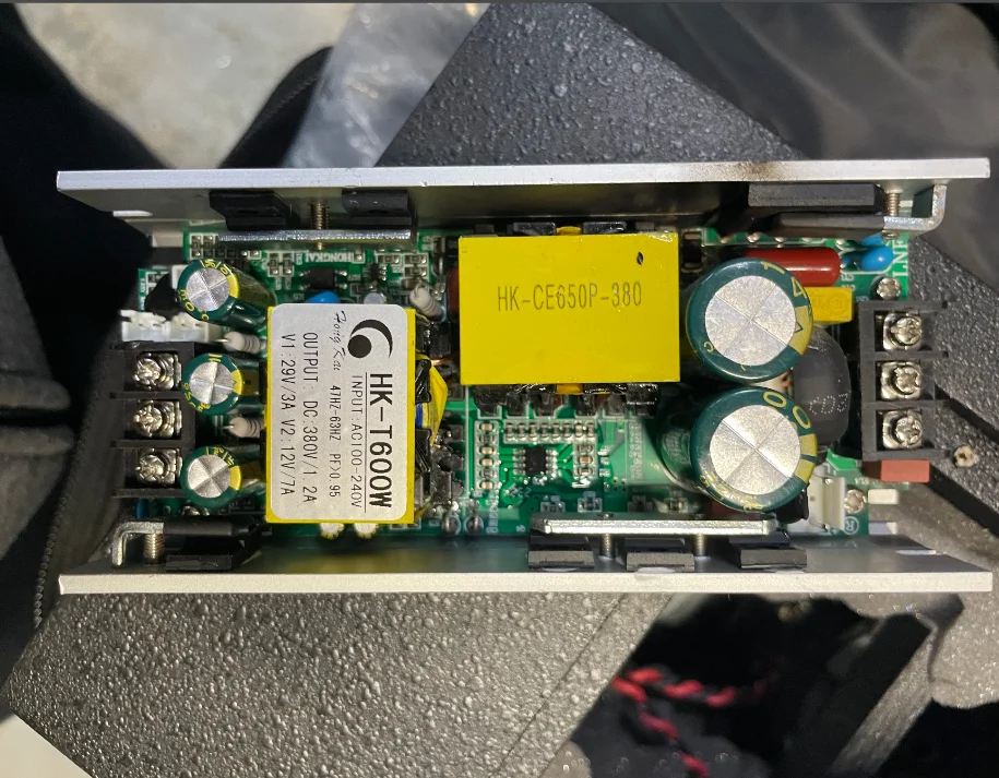 HK-T600W 380V 29V3A 12V7A مصدر طاقة ضوء الرأس المتحرك