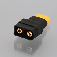 Anti-Spark QS8 Male to XT60 XT90 Deans EC3 EC5 TRX Female RC Lipo Battery ESC Motor