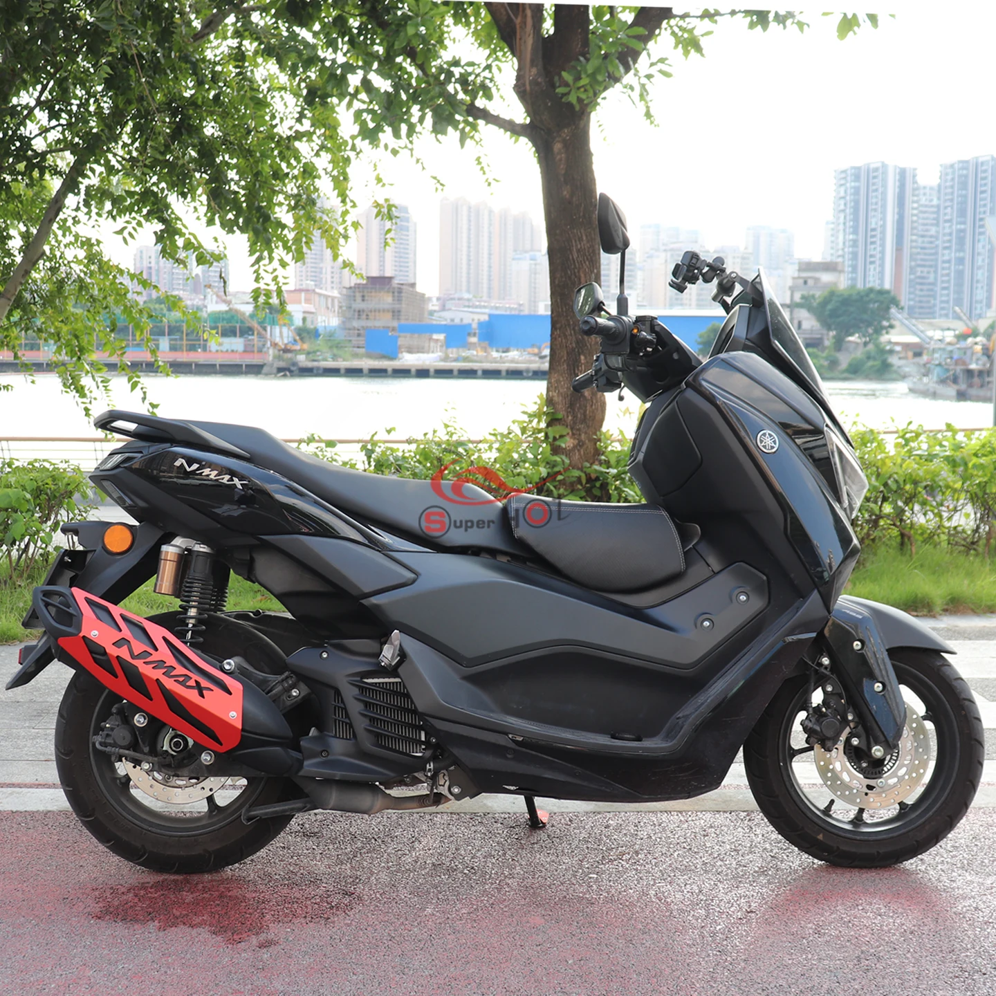 Motorcycle Accessories exhaust pipe protective cover protective shell for YAMAHA NMAX155 N-MAX NMAX 155 2020-2023 2024 2025 2026 view 5