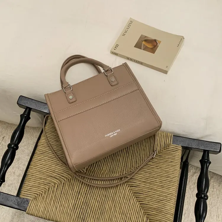 

Высококачественная однотонная сумка через плечо - женская модная минималистичная элегантная уникальная сумка через плечо