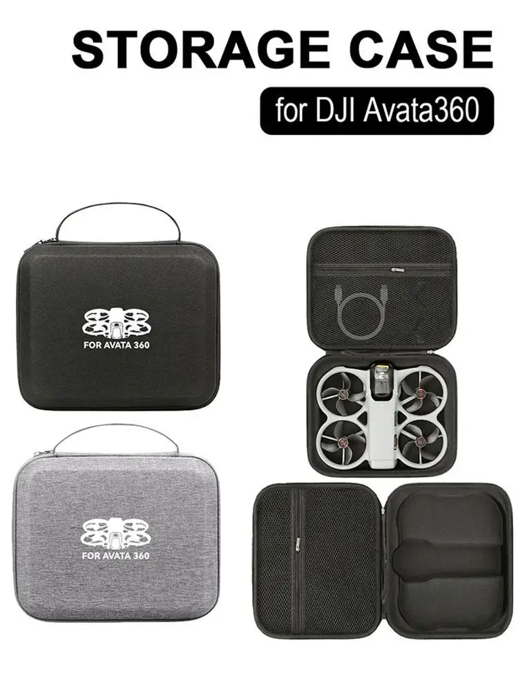 Przenośna torba na DJI Avata360, czarna, z nylonu, pojedyncza torba na urządzenie, plecak na drona, akcesoria. — zdjęcie produktu 7