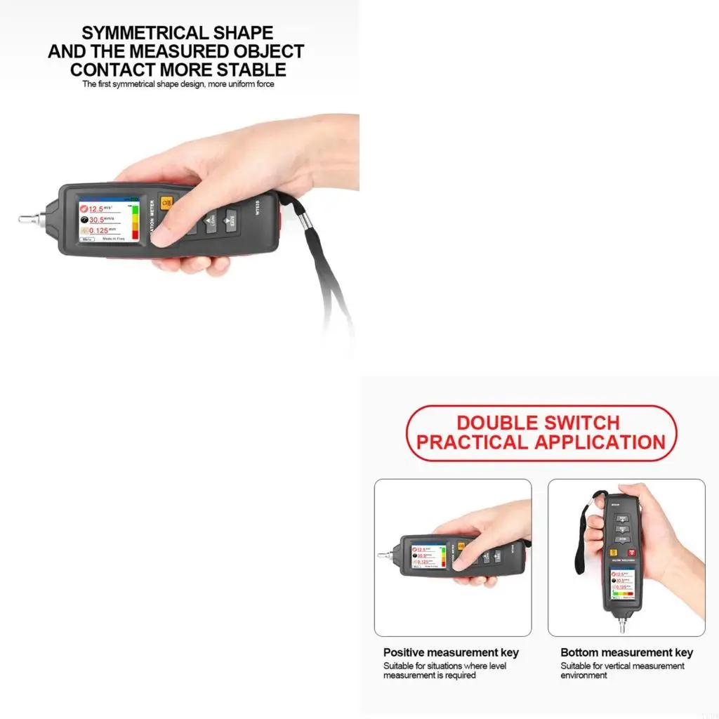 

Монитор вибрации Износостойкие данные о скорости и смещении освещают датчики