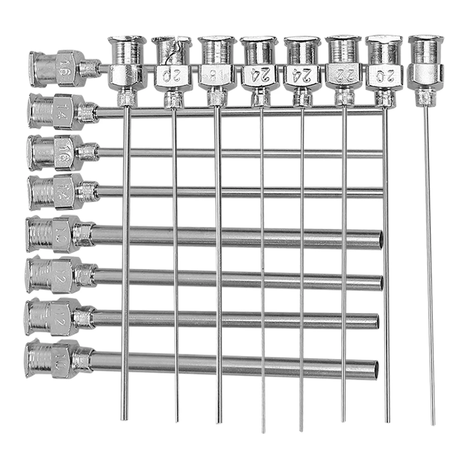 

16 Pcs Dispensing Needle Metal Tips Lab Glue Accessories Applicator Needles & Adhesive Dispenser for