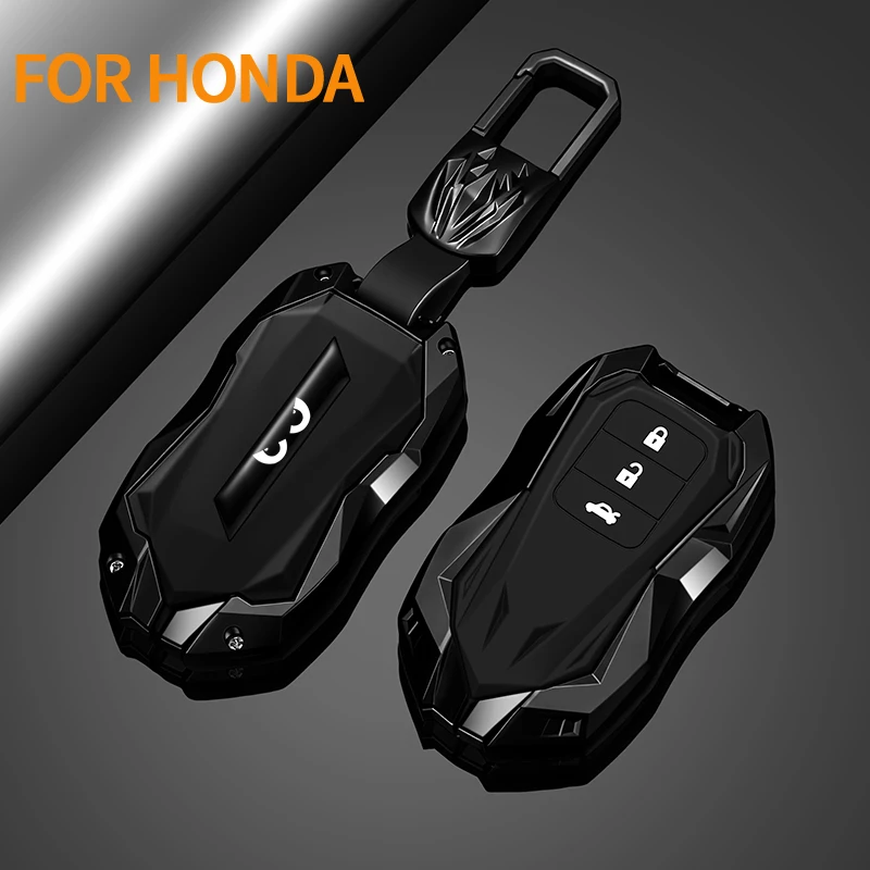 For Honda CRV Jade Freed Odyssey BRV BR-V HRV HR-V Fit Lucky Vezel City Civic Jazz Car Key Case Protector Easy Installation