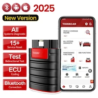 2025 THINKCAR Thinkdiag Sistema completo Todos los automóviles 16 Servicio de reinicio OBD2 Herramienta de diagnóstico bidireccional Software de codificación ECU 1 año gratis