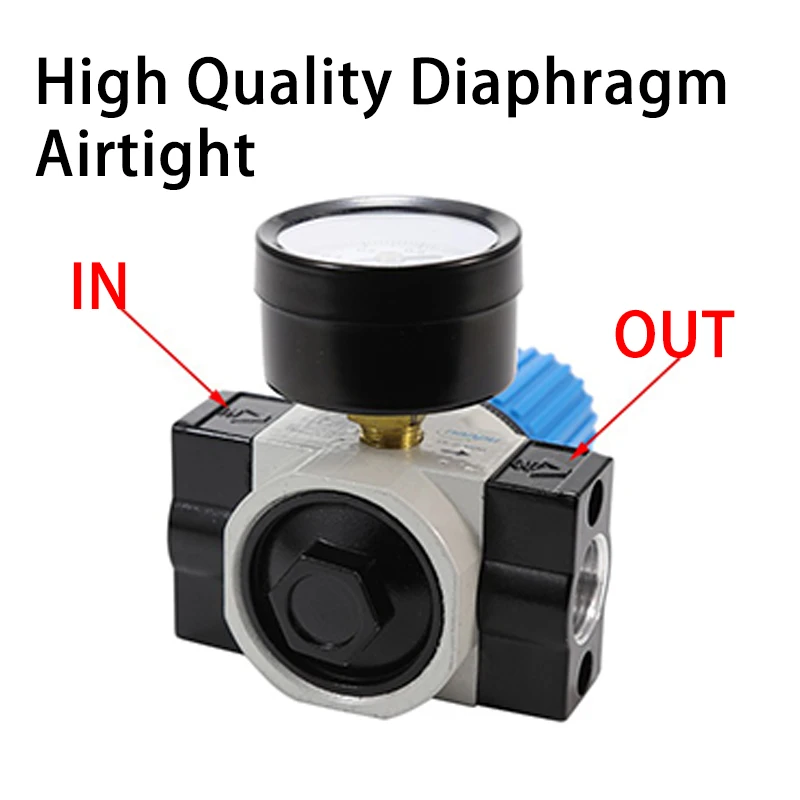 LR 1.6Mpa High Pressure Regulator Air Filter Processor Oil Water Separator LR Precision