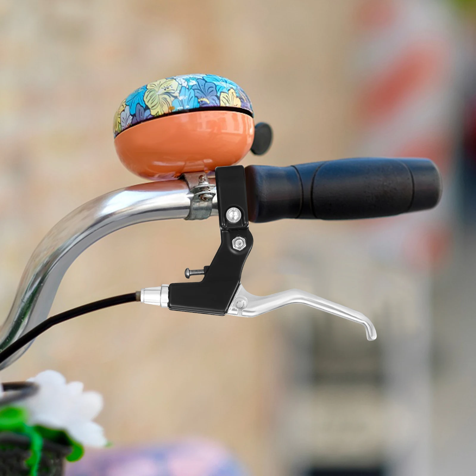 

2 pcs Brake Levers Bike Brake Lever Aluminum Alloy Durable Road Bike Replacement Parts Comfortable Installation