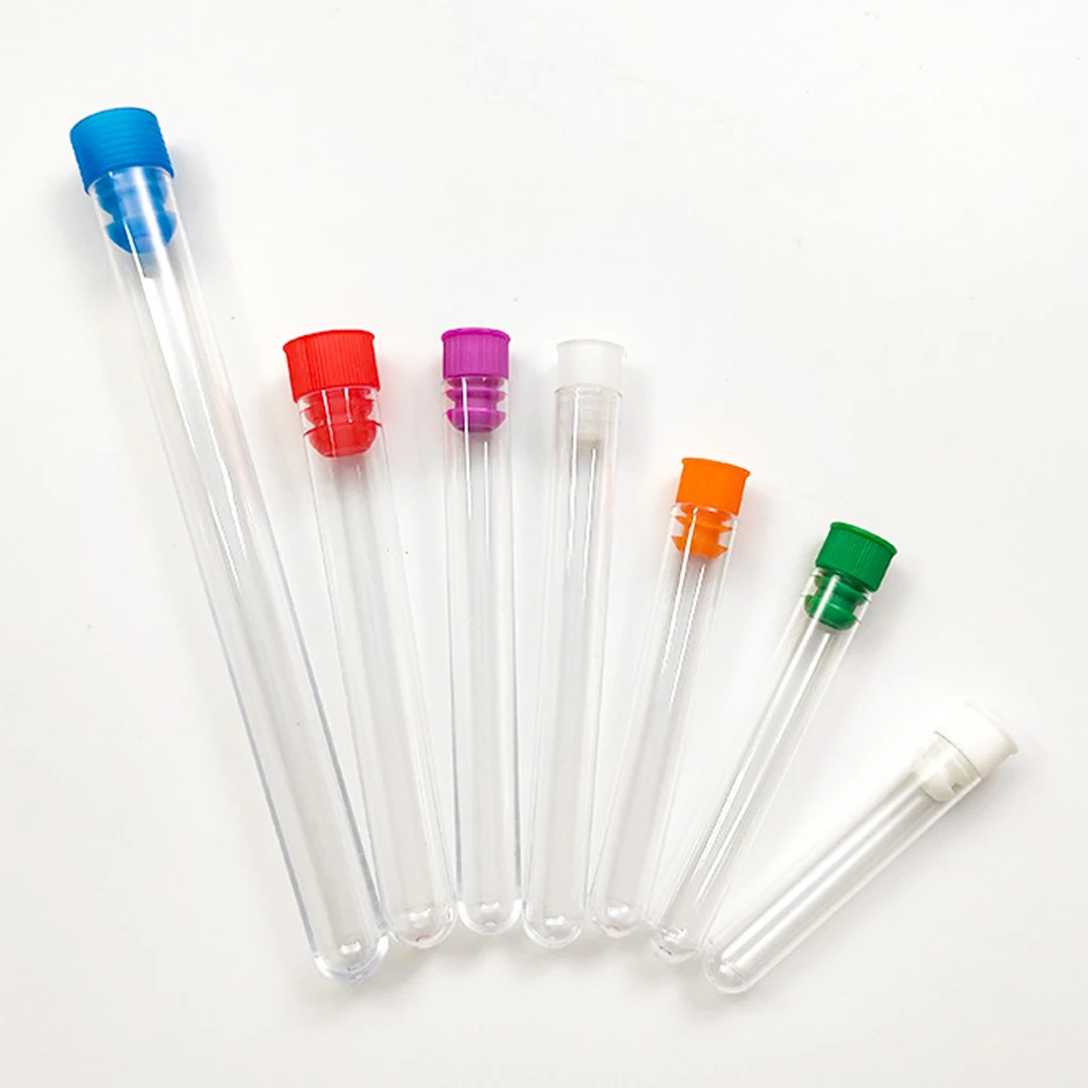 10 Pcs/lot 7/8.5/11cm Transparent Knitting Sewing Felting Needle Plastic Bottle Storage Container Sewing Pin Needle Tubes Holder