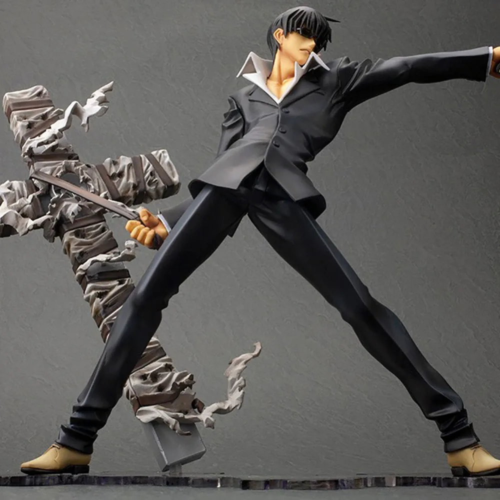 Kotobukiya ARTFX J TRIGUN MAXIMUM Nicholas D. Wolfwood Garage Kit Anime Figure Action Figure in Stock Collection Series Original