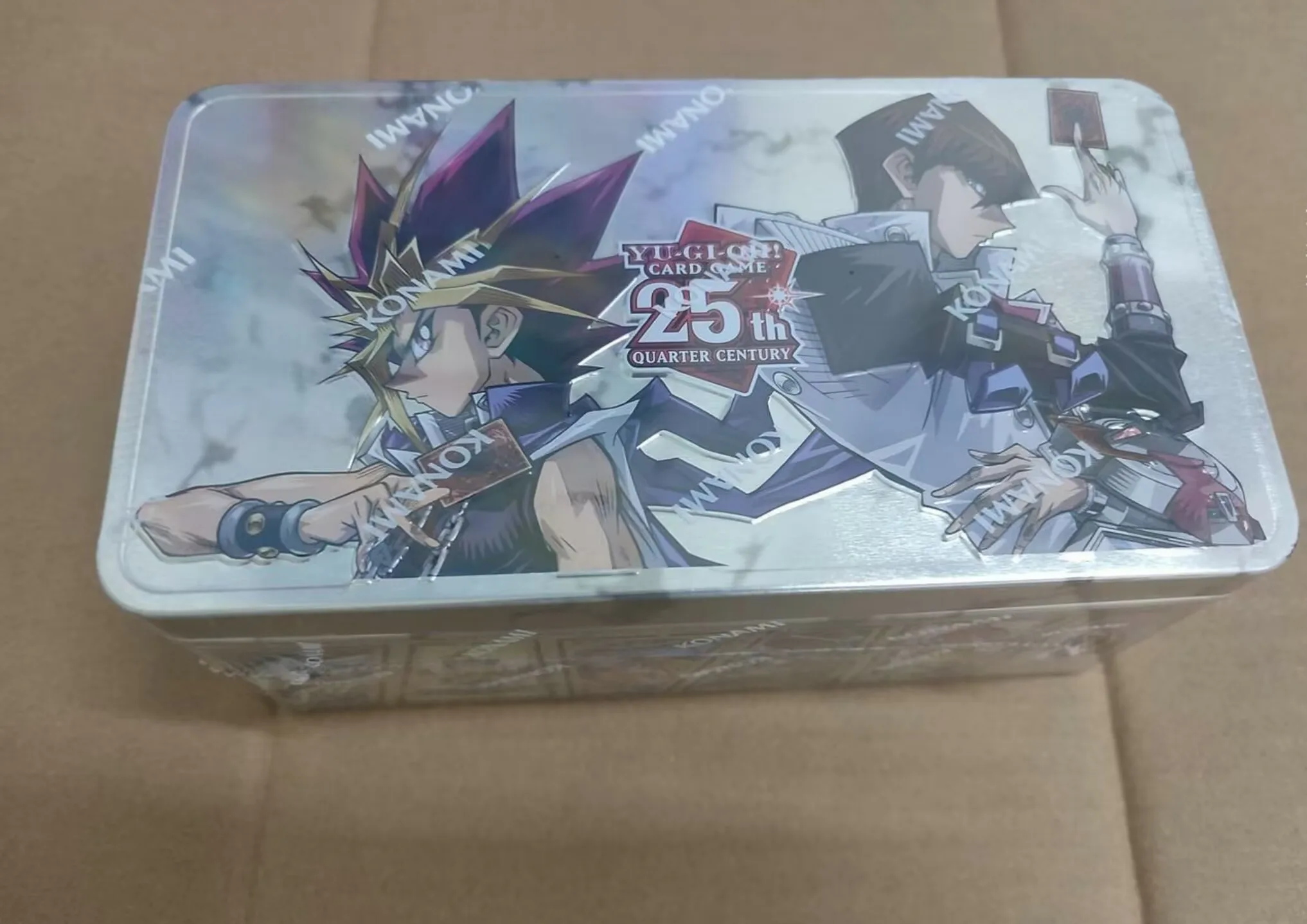 

Yugioh KONAMI Duel Monster TCG 25th Anniversary Tin Dueling Mirrors MP24 English 1st Edition Collection Sealed Booster Metal Box