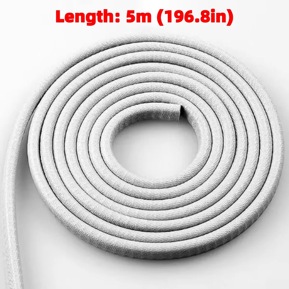 Guarnizione di protezione per portiera per auto da 5 m Protezione per bordi Striscia anticollisione per portiera per auto Guarnizione per porta per motori generali Decorazione resistente ai graffi