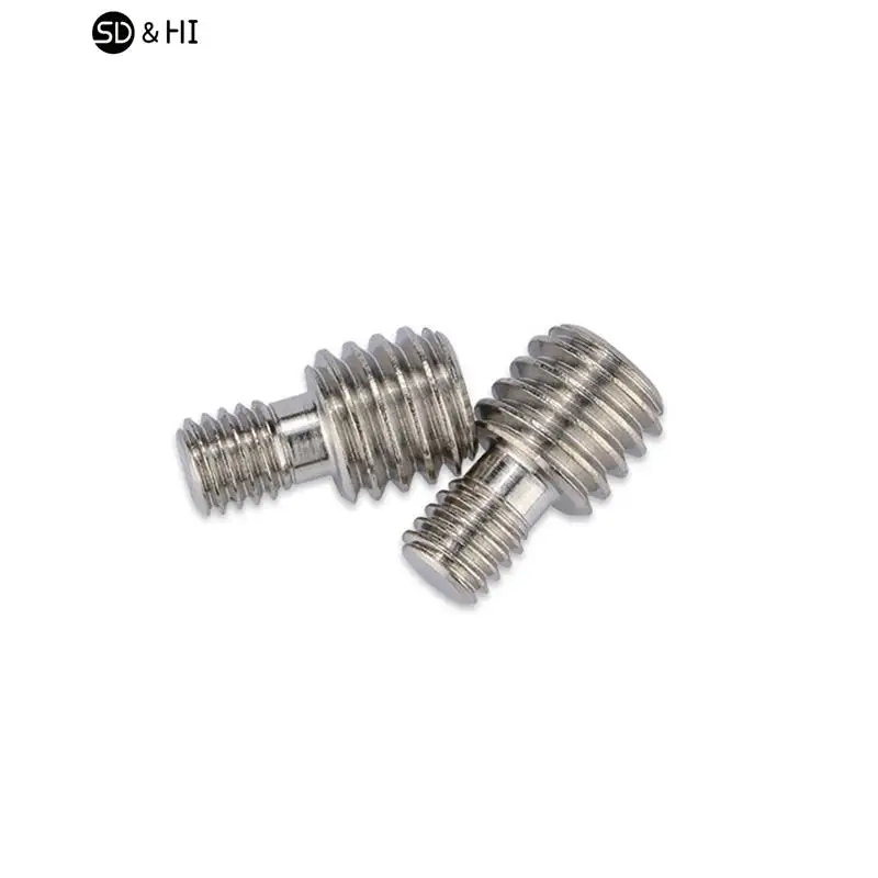 Universal Camera Conversion Screw M6 1/4 Male to 3/8 Male Screw Tripod Monopod Mount Threaded Adapter Photography Accessories
