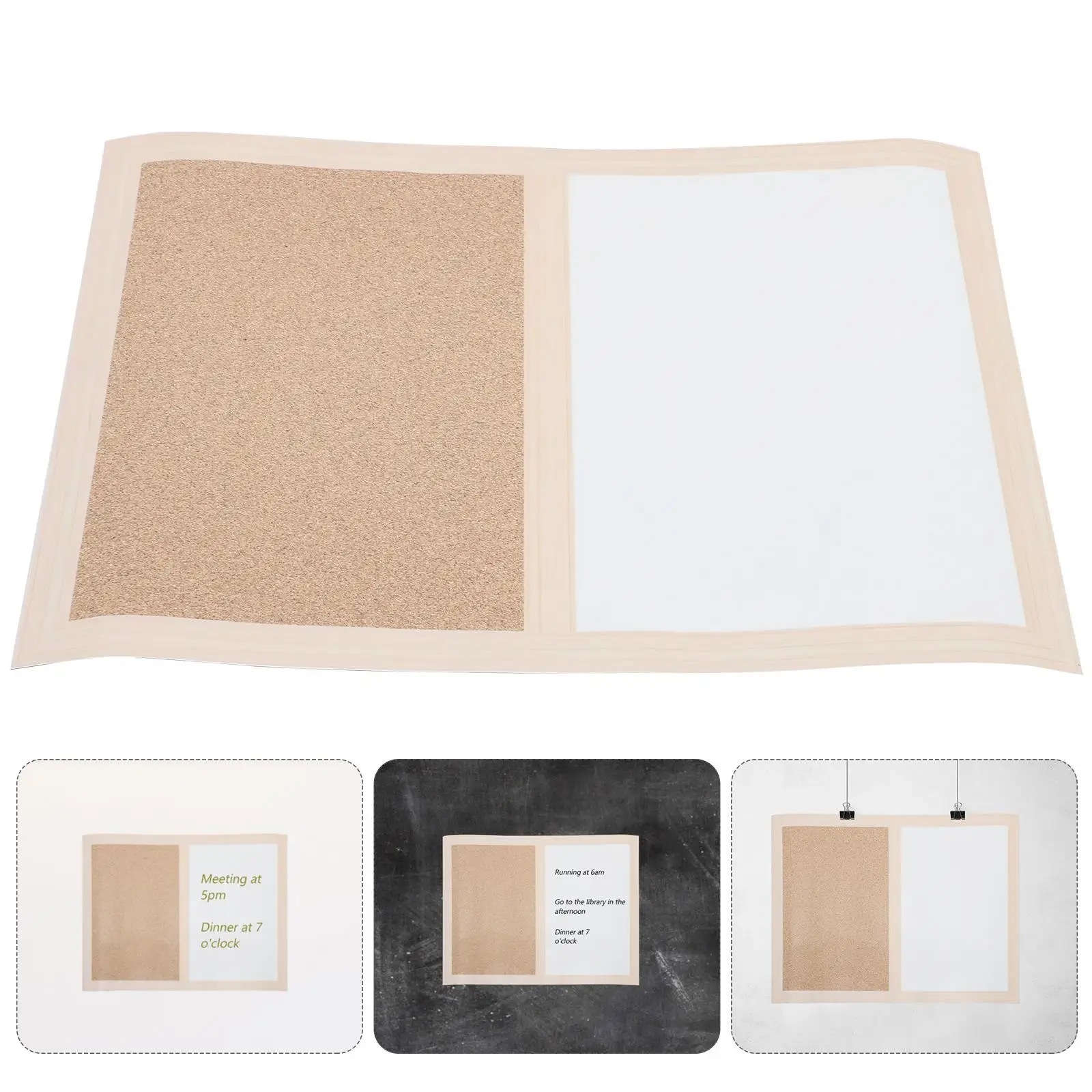Tafel, Whiteboard, Wand, 1, klein, magnetisch, trocken abwischbar, Stoff, Bulletin, Gummi, Korktafel, Memo, Tafel, Ganizer-Dekor
