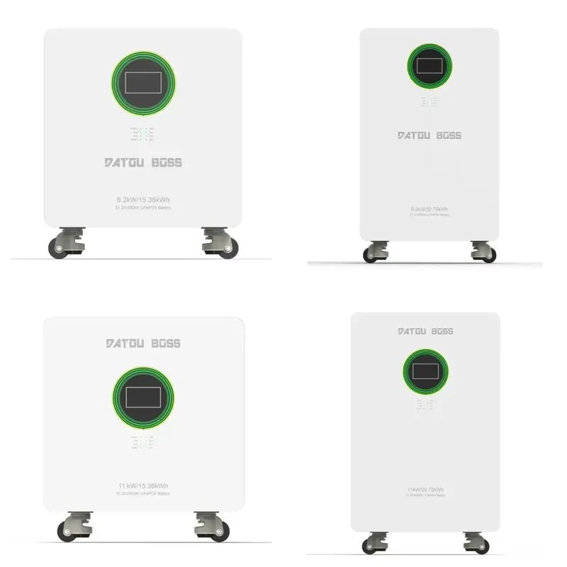 DATOUBOSS 2025 Newly 6.2kw 11KW Inverter/15.36kwh 30.72kwh Lifepo4 Battery All-in-one Home Energy Storage System