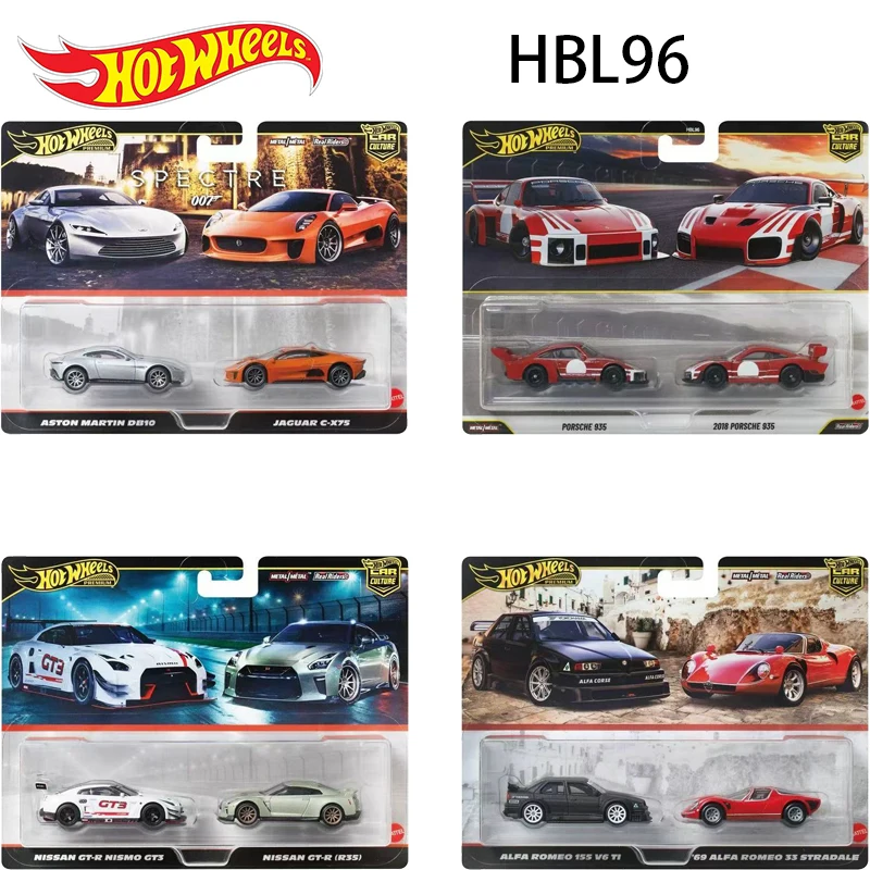 

Новый Hot Wheels Car Culture Double Car HBL96 Модель автомобиля из сплава Subaru EVO Детская коллекция Подарок