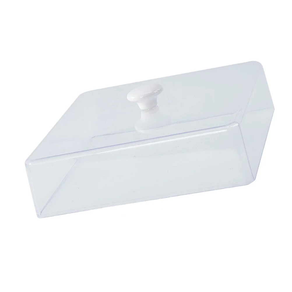 

Plastic Food Cover Transparent Mosquito-proof Meal Protector Practical Kitchen Lid BBQ Picnic Camping Household