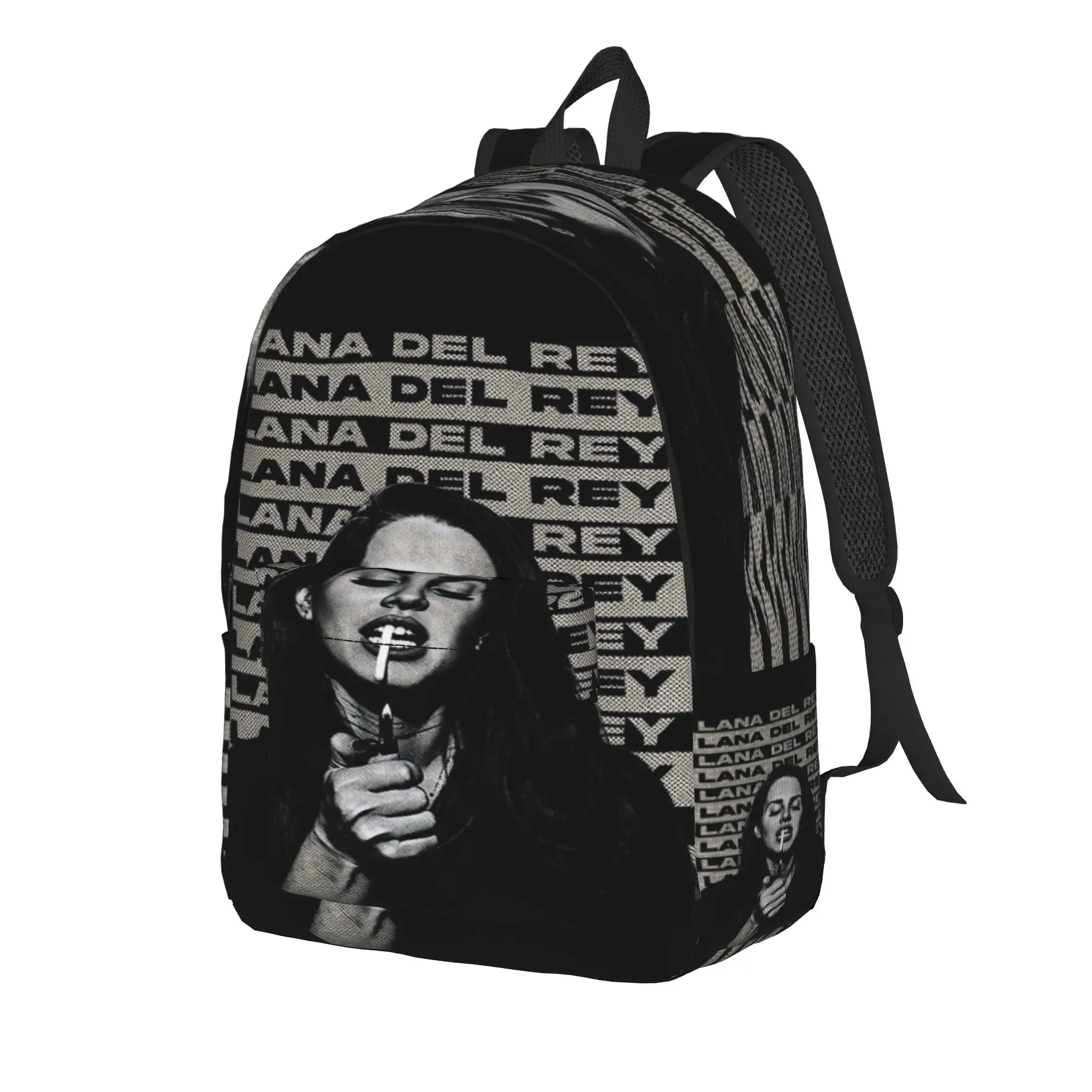 Lana Del Rey Singer Lizzy Grant  Backpack  Outdoor Backpacks Boy Girl Kawaii High School Bags Designer Soft Rucksack