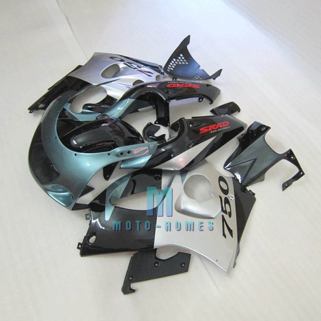 Free DIY Wrecked Fairing Set for SUZUKI GSXR600 96 97 98 99 GSXR750 SARD 1996 1997 1998 1999 ABS Plastic Motorcycle Bodywork