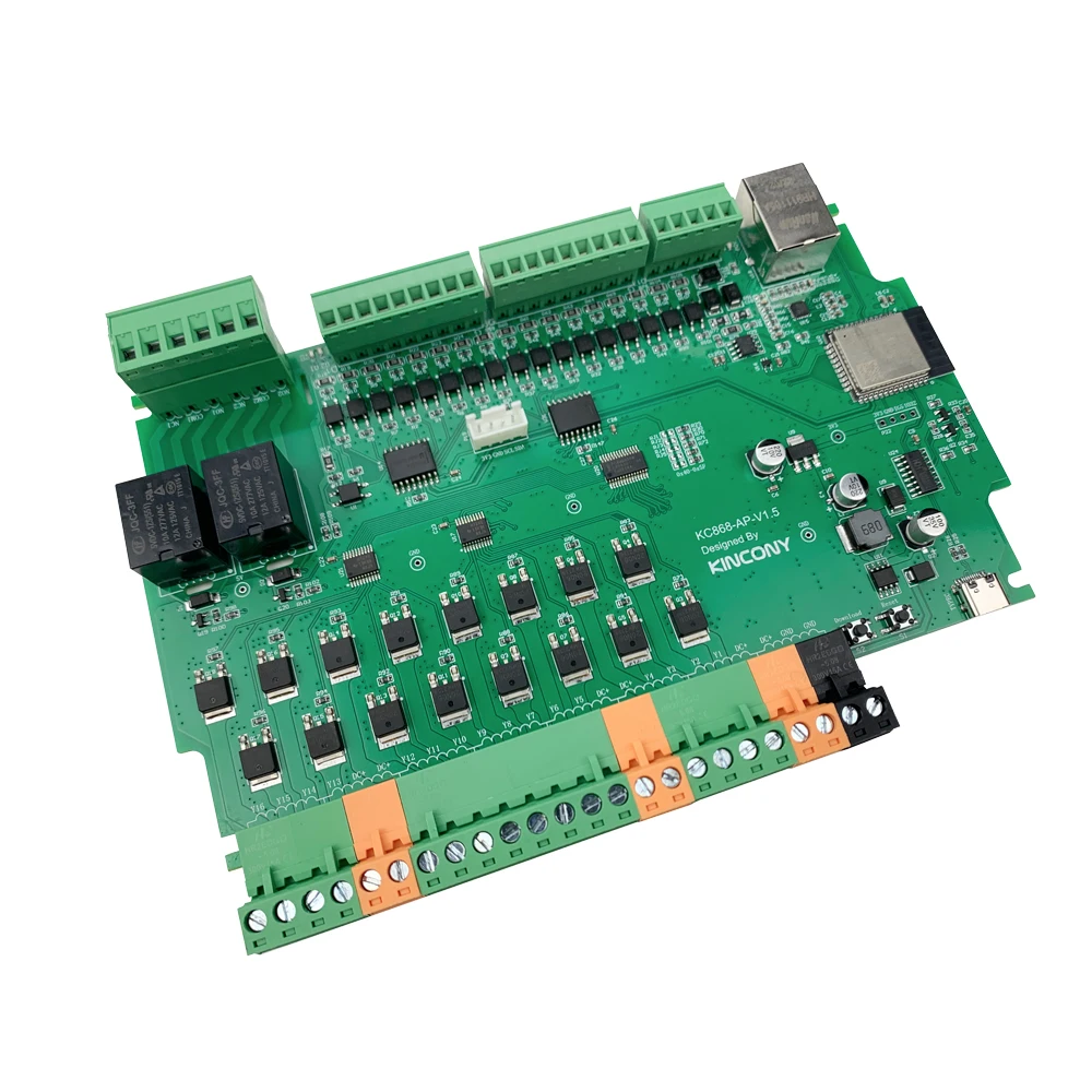 Модуль реле Kincony ESP32 KC868-AP, плата диммера PWM ESP32 для светодиодных лент 12В/24В