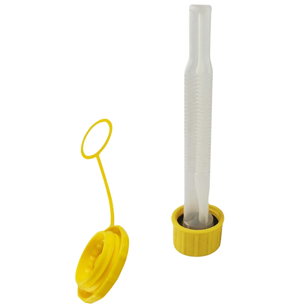 1 قطعة أنبوب نقل الوقود الغاز يمكن صنبور استبدال فوهة لعلب سهلة صب الوقود اكسسوارات البلاستيك قناة زيت الأنابيب سيارة #5