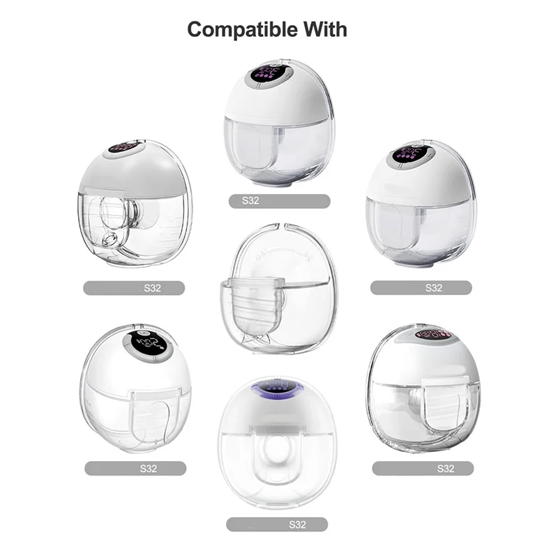 X17A 2025 NEW-Wearable Replacement Duckbill Valve For Wornable Breast Pumps For Mommed S18 S21, Lansinoh Discreet Duo Nuliie S32