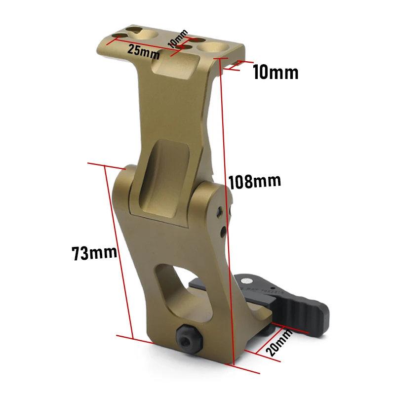 Tactical 2.91 Height GBRS OMNI FTC QD Mount Hunting Accessories Wargame Airsoft Accessories High Quality