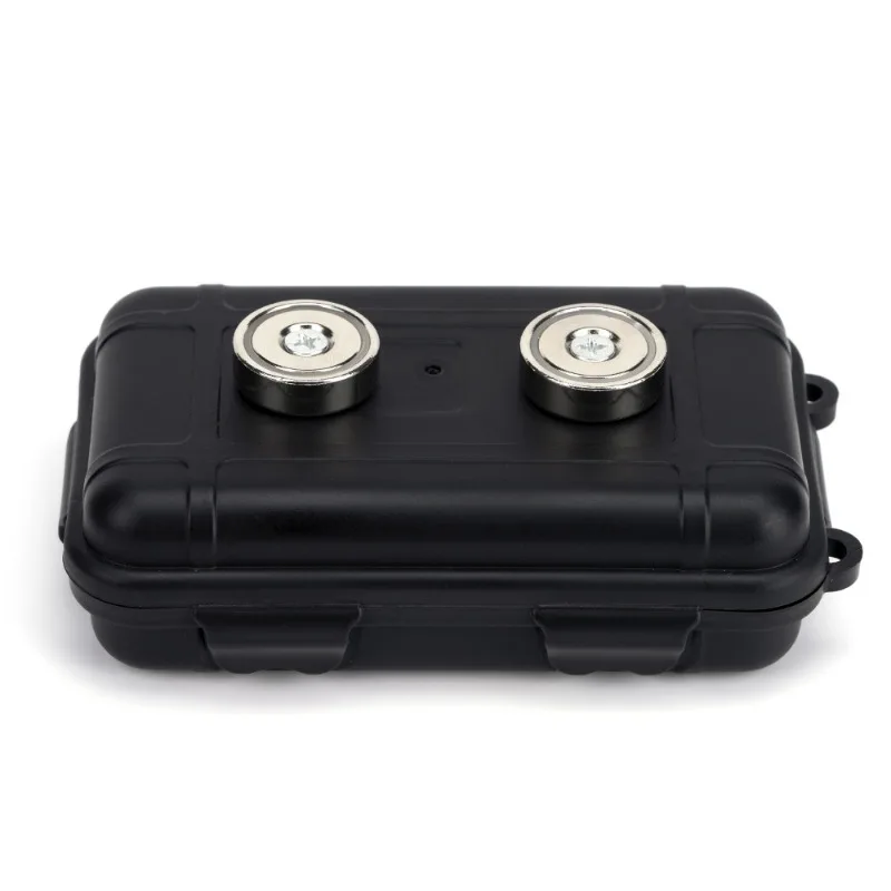 Magnetic Key Holder Box - Waterproof & Dustproof Hide A Key Box for Car Under Car Magnet Key Storage for Home Outdoor Use