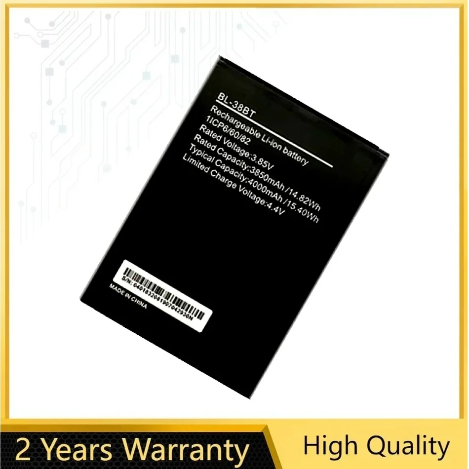 

Аккумулятор для мобильного телефона Tecno BL-38BT, литий-ионные полимерные батареи BL-38BT