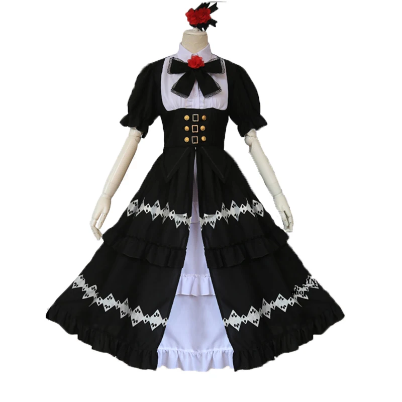 Amine Date A Live Tokisaki Kurami Cosplay Costume