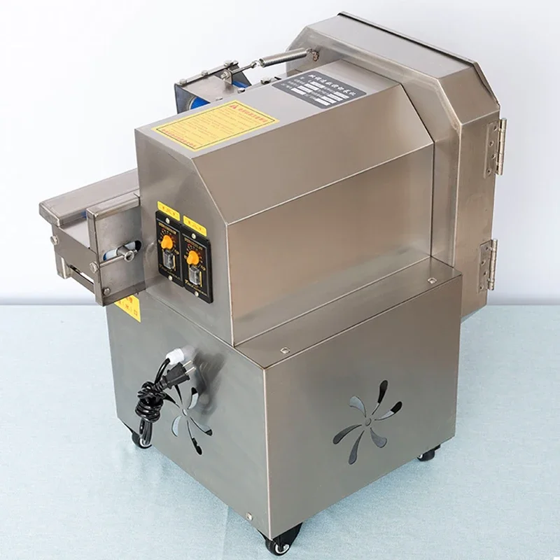 

2025New Vegetable Cutting Machine Electric Slicer Shredder Dicing Machine Stainless Steel Ginger Cutter