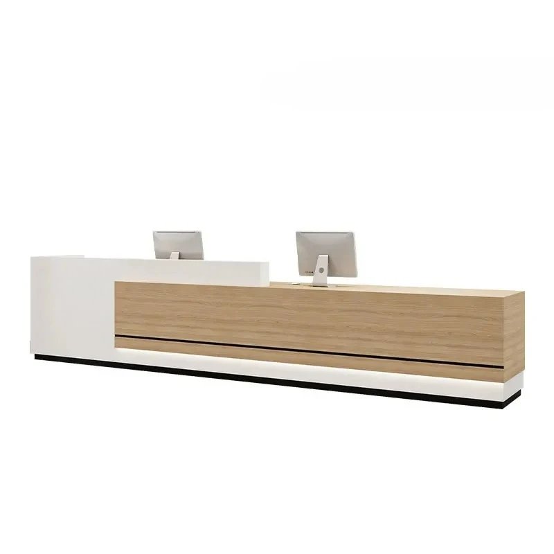 AA Simple Modern Company Reception Front Desk Nordic Beauty Salon Fashion Checkout Page